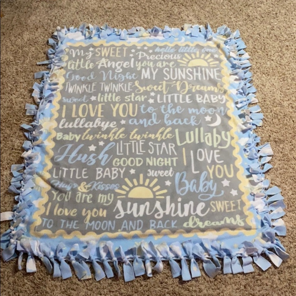 Baby Tie Blanket